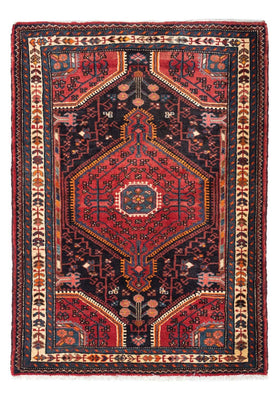 Perser Rug - Nomadic - 127 x 90 cm - dark red
