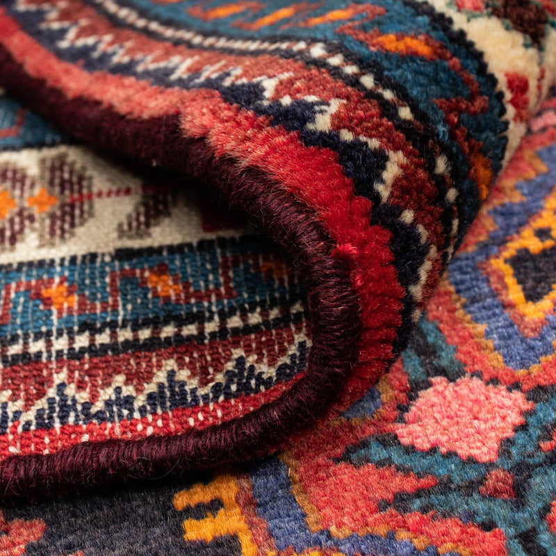 Perser Rug - Nomadic - 127 x 90 cm - dark red