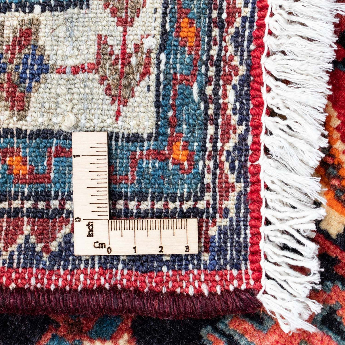 Perser Rug - Nomadic - 127 x 90 cm - dark red