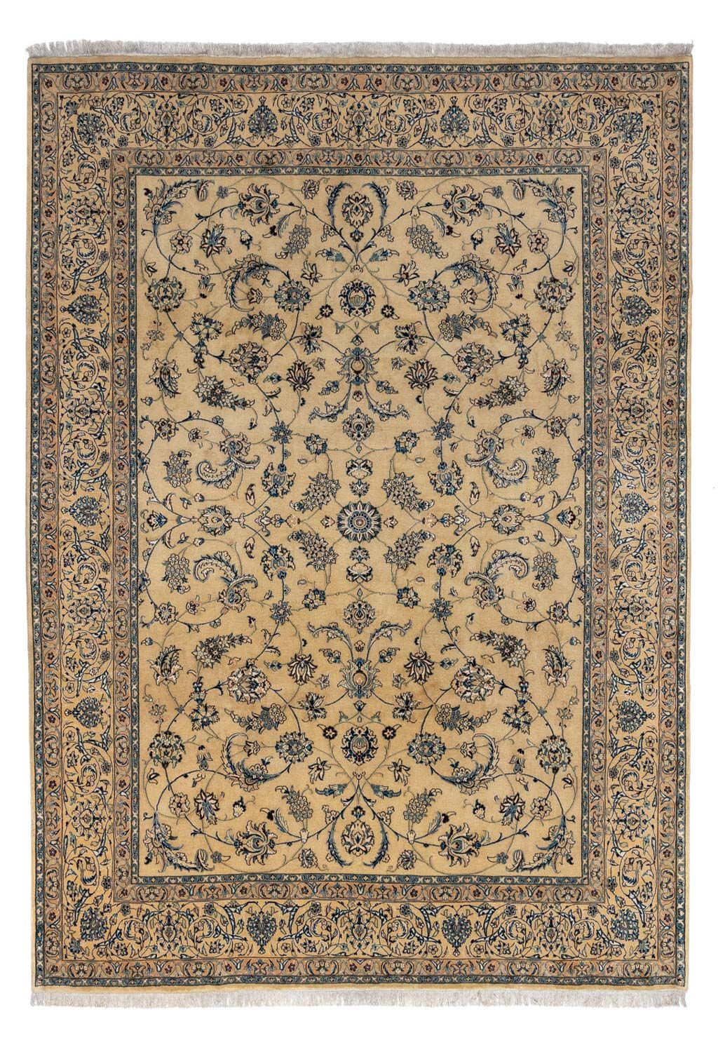 Perser Rug - Nain - Royal - 343 x 247 cm - light brown
