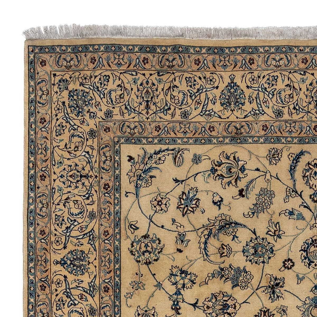 Perser Rug - Nain - Royal - 343 x 247 cm - light brown