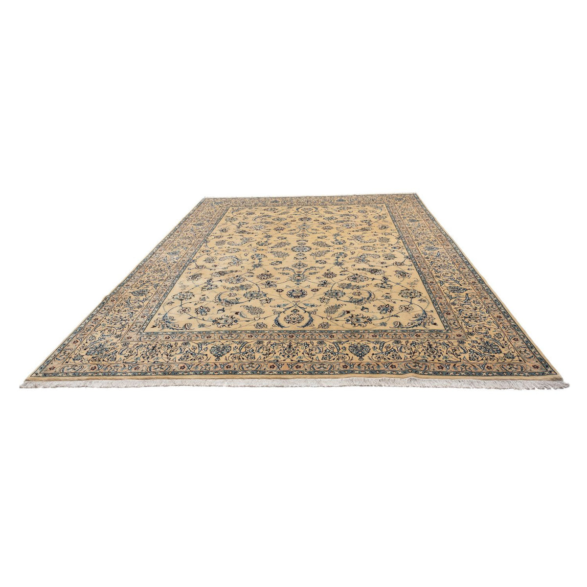Perser Rug - Nain - Royal - 343 x 247 cm - light brown
