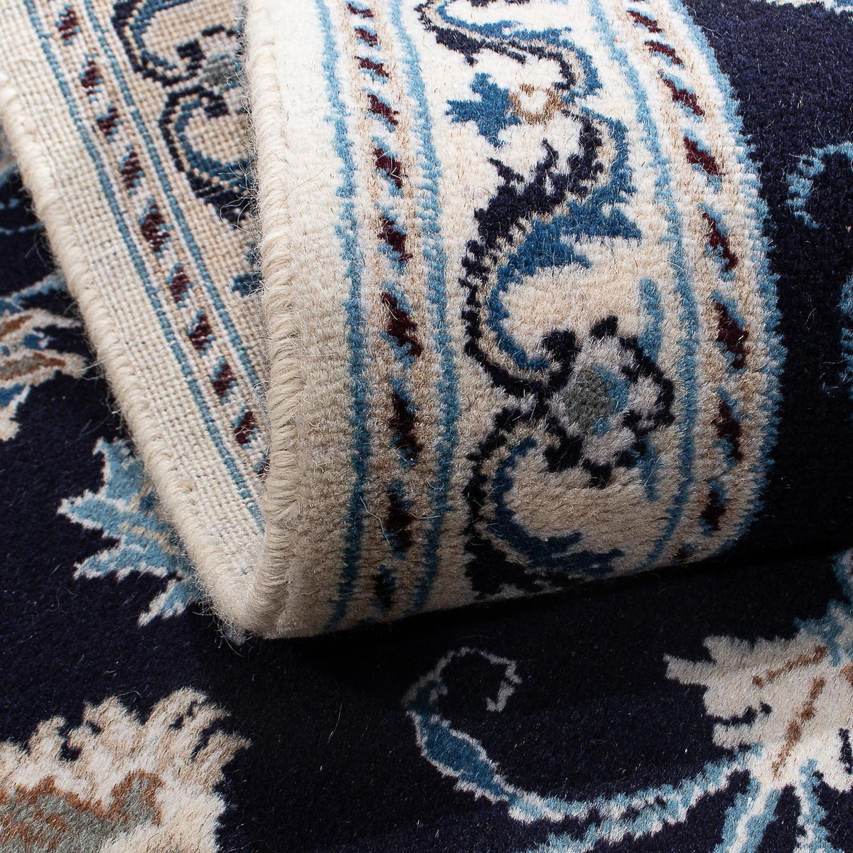 Perser Rug - Nain - 156 x 98 cm - dark blue