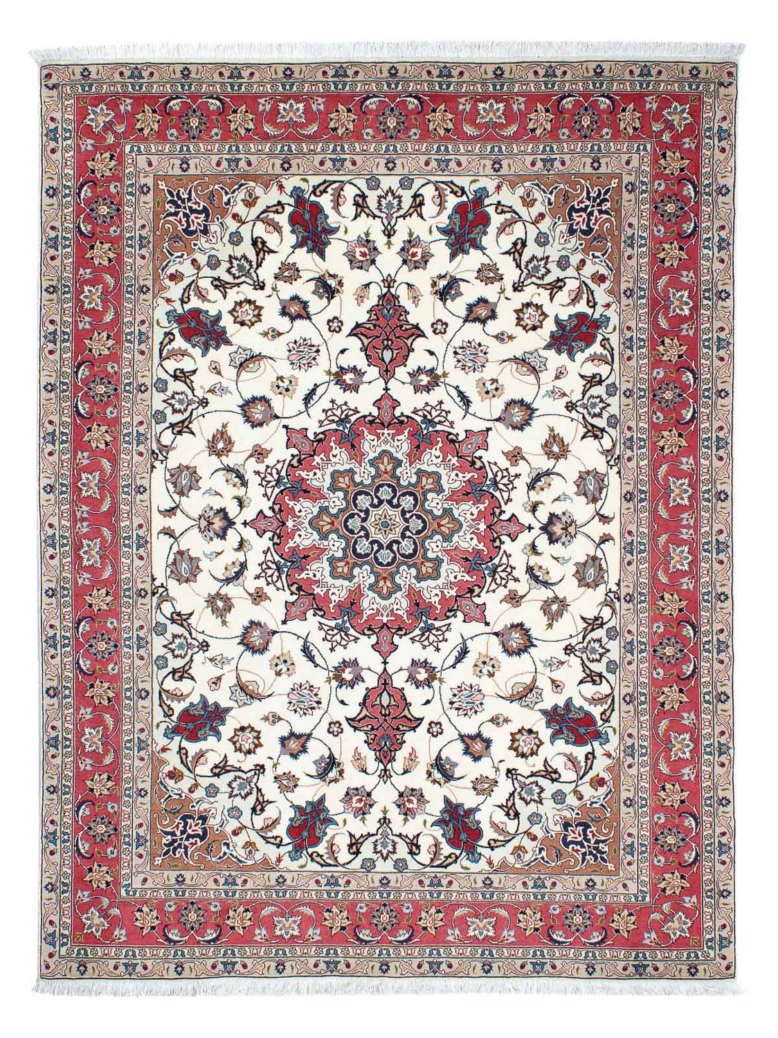 Perser Rug - Tabriz - Royal - 206 x 150 cm - beige