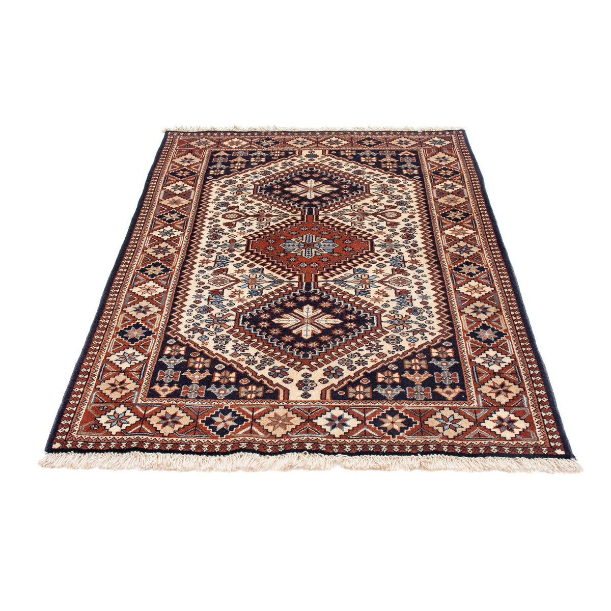 Perser Rug - Nomadic - 147 x 102 cm - beige