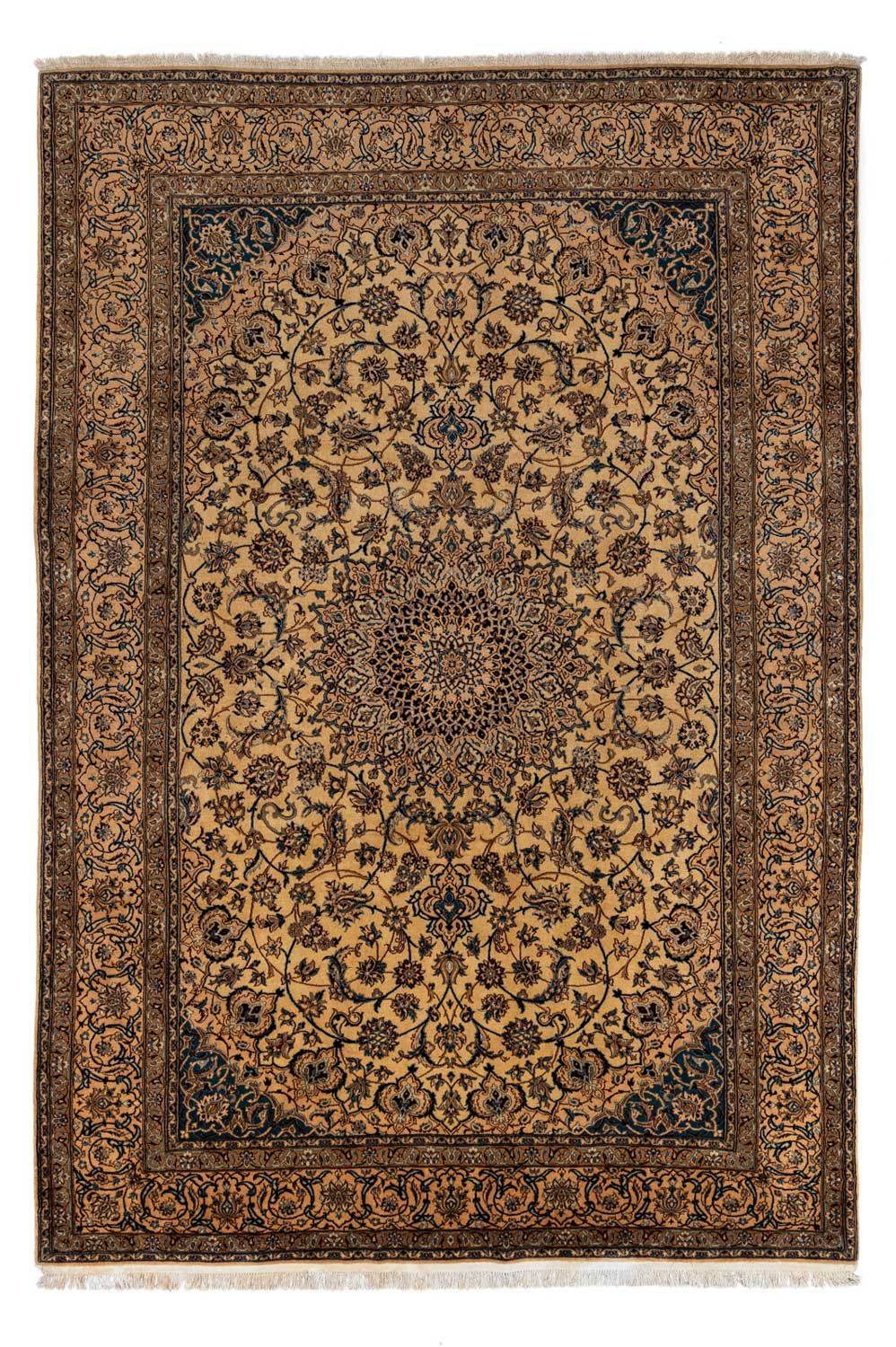 Perser Rug - Nain - Royal - 373 x 246 cm - dark beige