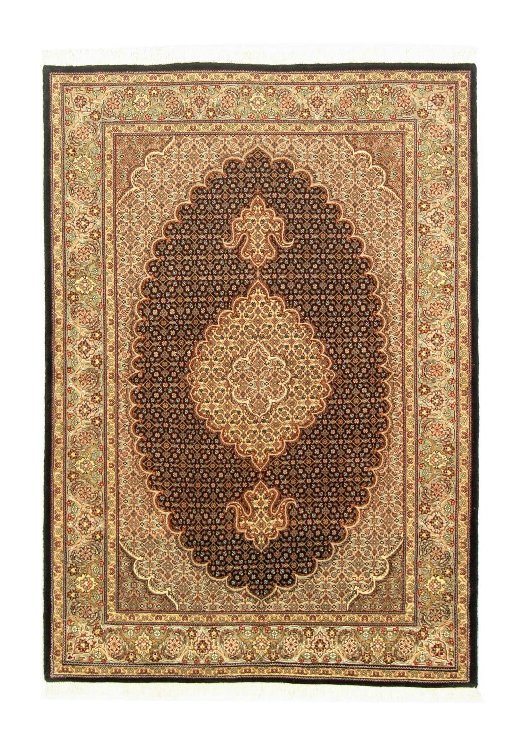 Perser Rug - Tabriz - Royal - 148 x 102 cm - black