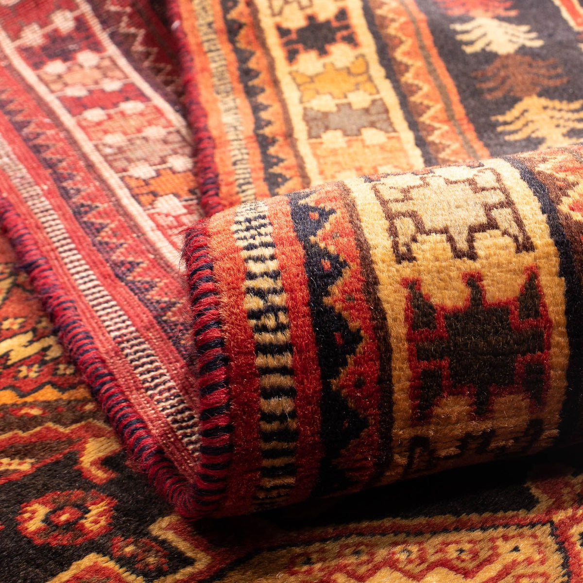 Perser Rug - Nomadic - 290 x 186 cm - dark red