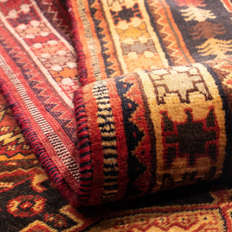 Perser Rug - Nomadic - 290 x 186 cm - dark red