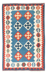 Kelim Rug - Oriental - 177 x 117 cm - blue
