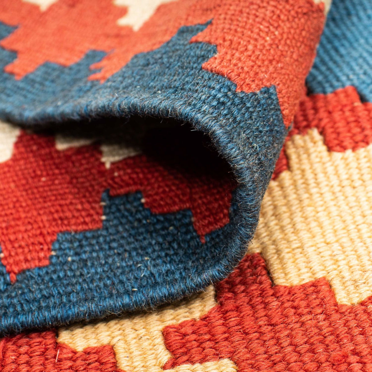 Kelim Rug - Oriental - 177 x 117 cm - blue