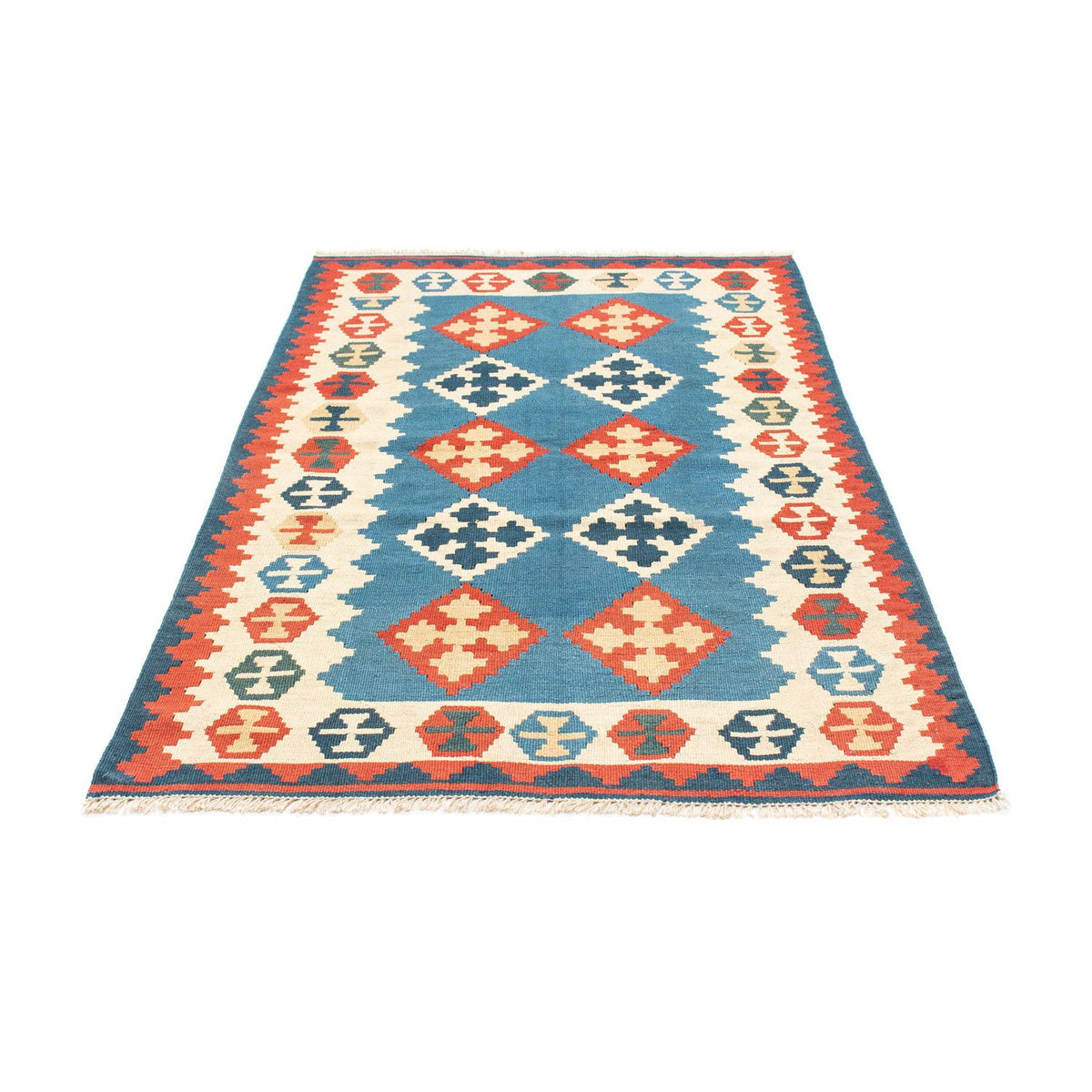 Kelim Rug - Oriental - 177 x 117 cm - blue