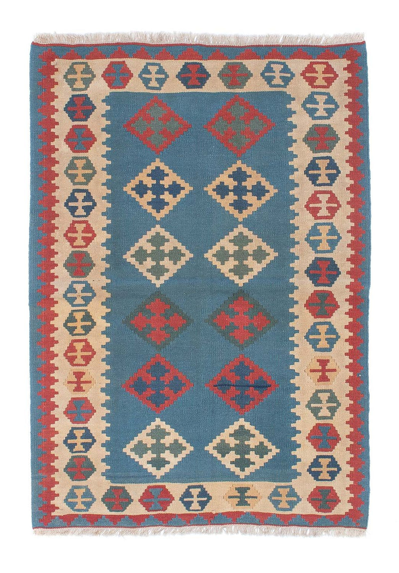 Kelim Rug - Oriental - 170 x 117 cm - blue