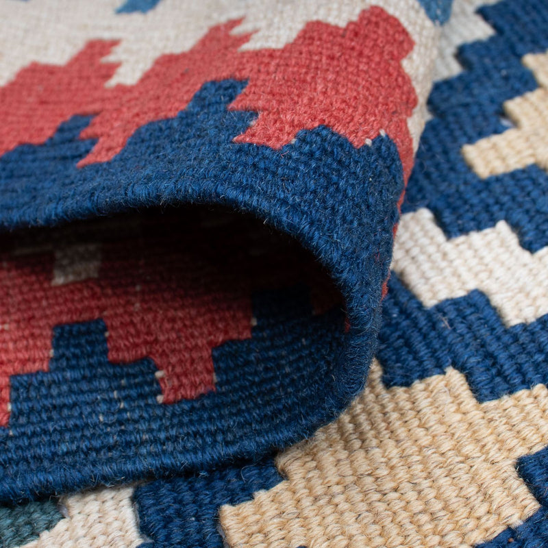 Kelim Rug - Oriental - 174 x 115 cm - blue