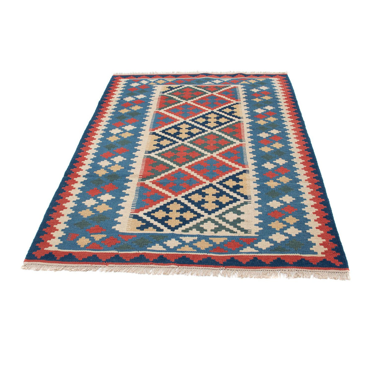 Kelim Rug - Oriental - 174 x 115 cm - blue