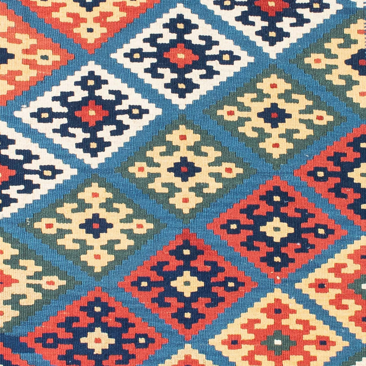 Kelim Rug - Oriental - 182 x 122 cm - blue