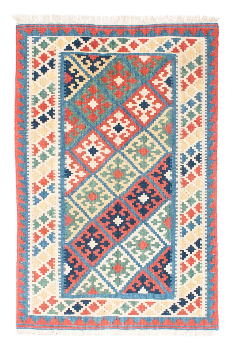 Kelim Rug - Oriental - 173 x 130 cm - blue