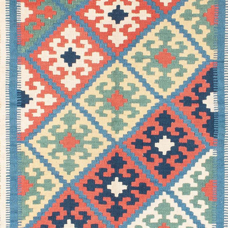 Kelim Rug - Oriental - 173 x 130 cm - blue