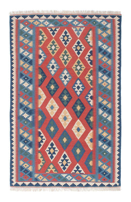 Kelim Rug - Oriental - 177 x 117 cm - blue