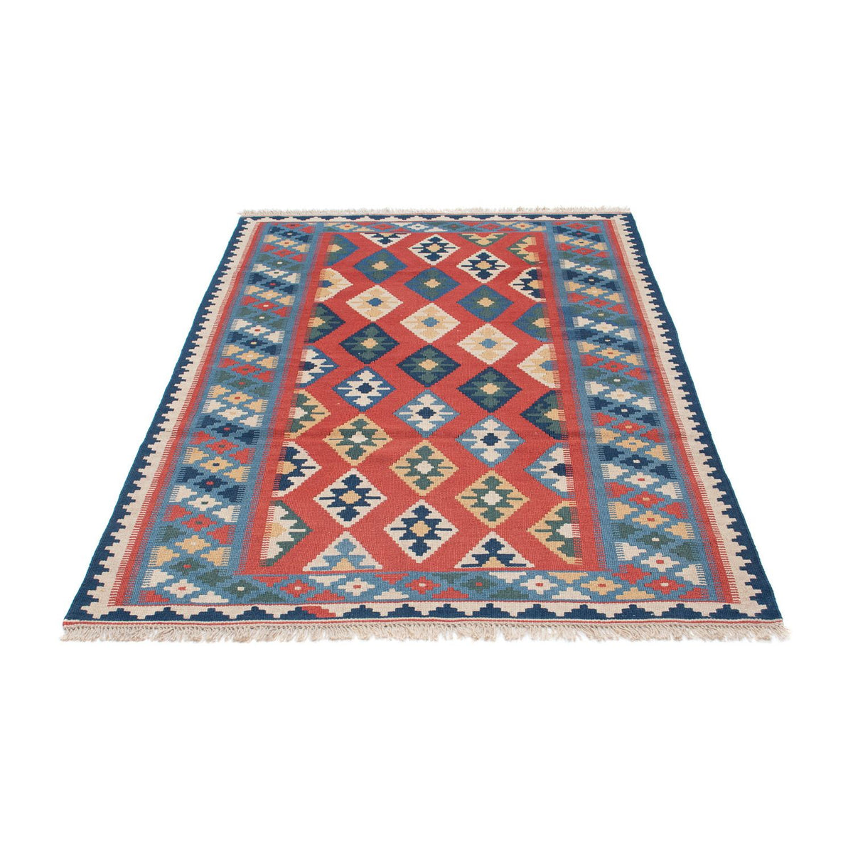 Kelim Rug - Oriental - 177 x 117 cm - blue