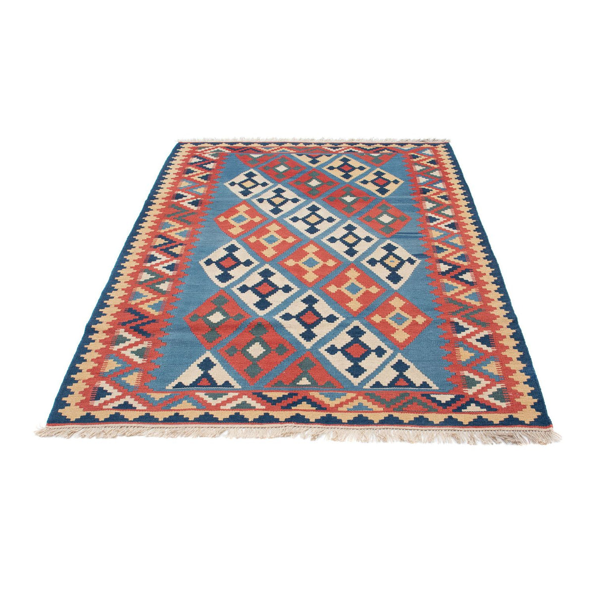 Kelim Rug - Oriental - 183 x 123 cm - blue