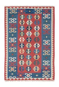 Kelim Rug - Oriental - 167 x 113 cm - blue