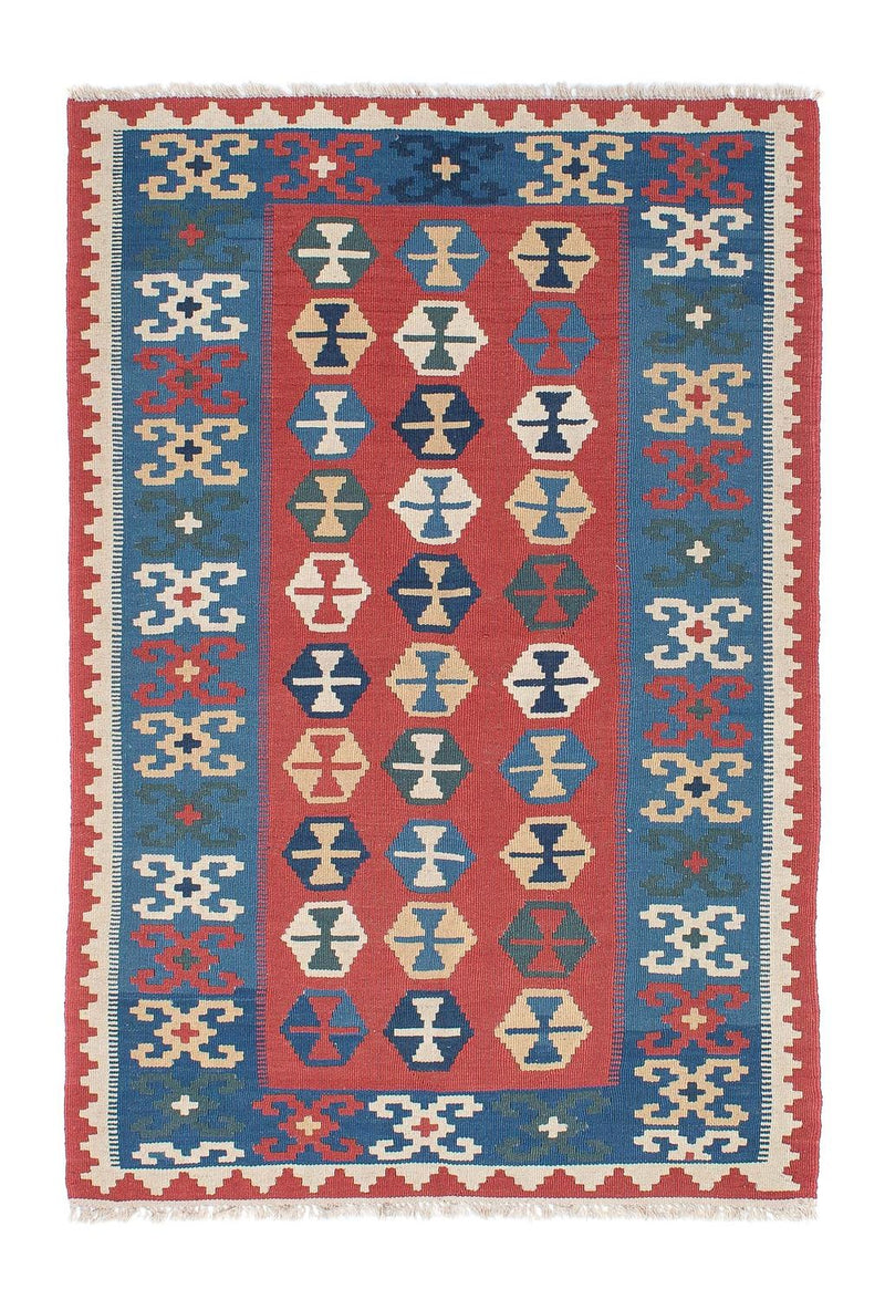 Kelim Rug - Oriental - 167 x 113 cm - blue