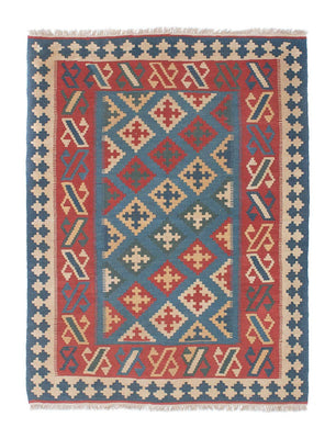 Kelim Rug - Oriental - 178 x 128 cm - blue