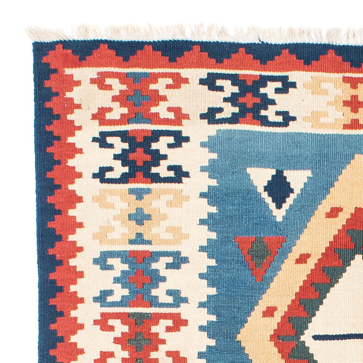 Kelim Rug - Oriental - 183 x 116 cm - turquoise