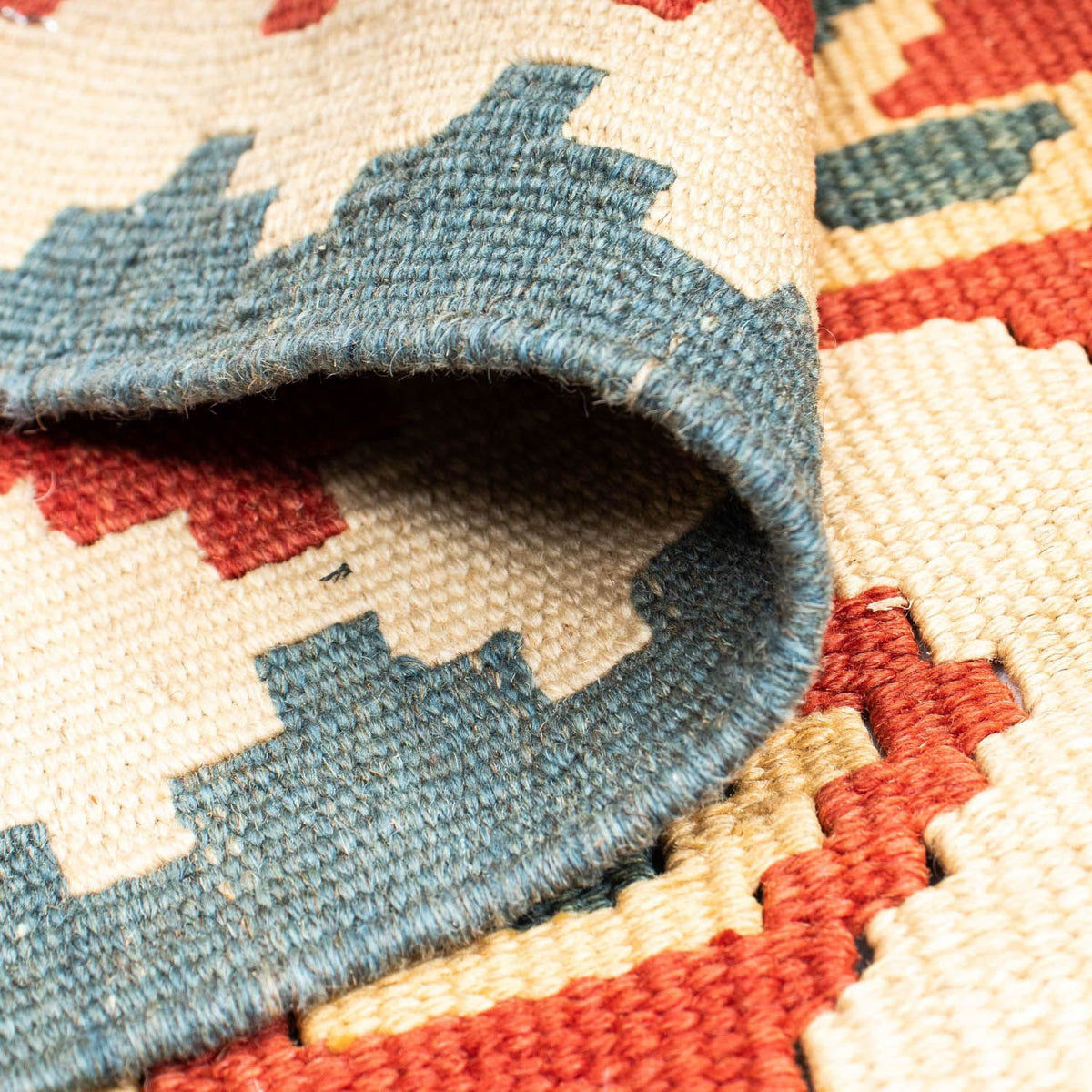 Kelim Rug - Oriental - 152 x 110 cm - red