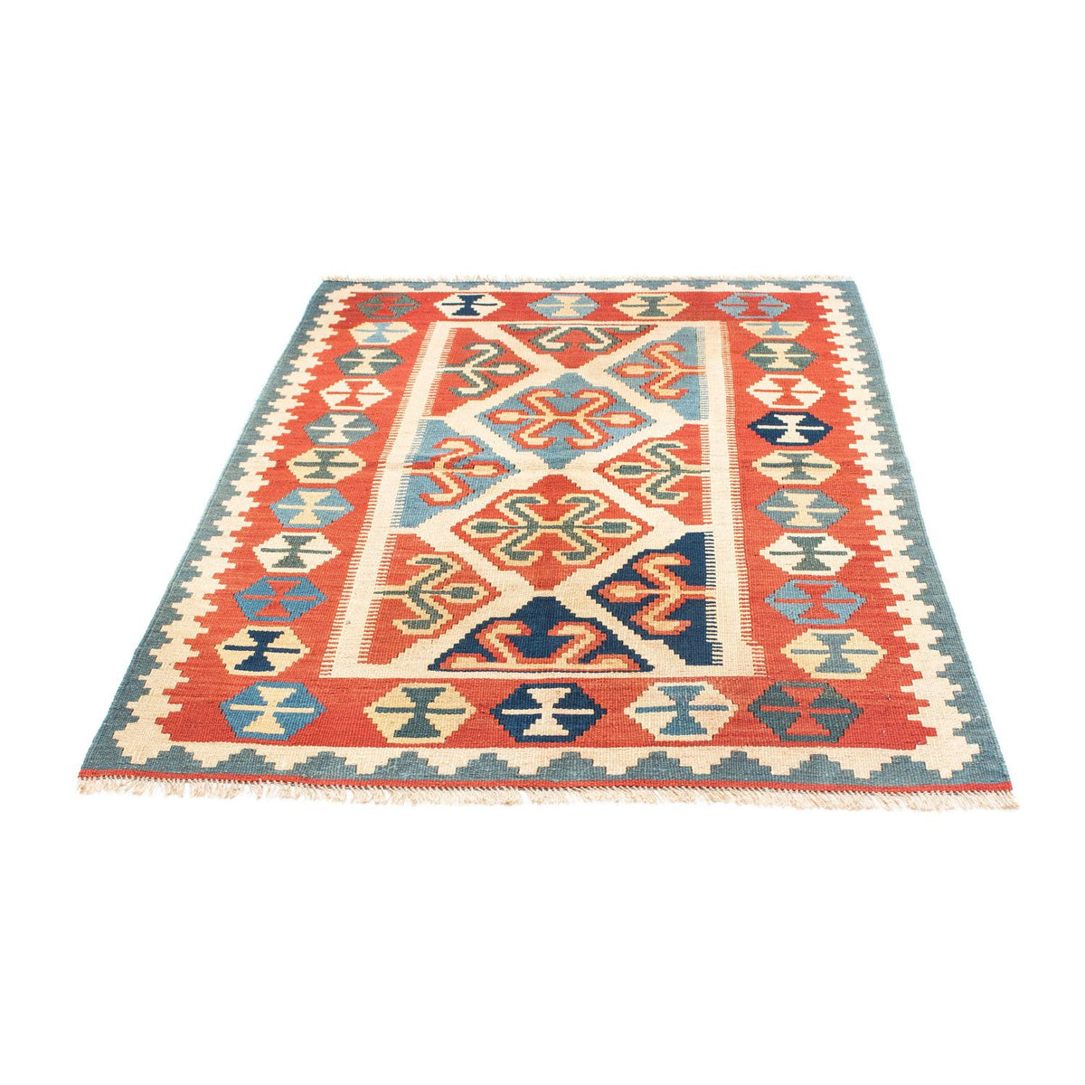 Kelim Rug - Oriental - 152 x 110 cm - red