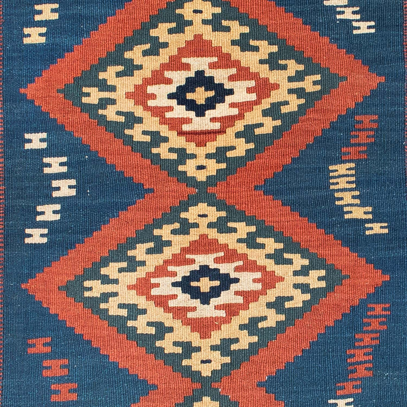 Kelim Rug - Oriental - 143 x 108 cm - blue