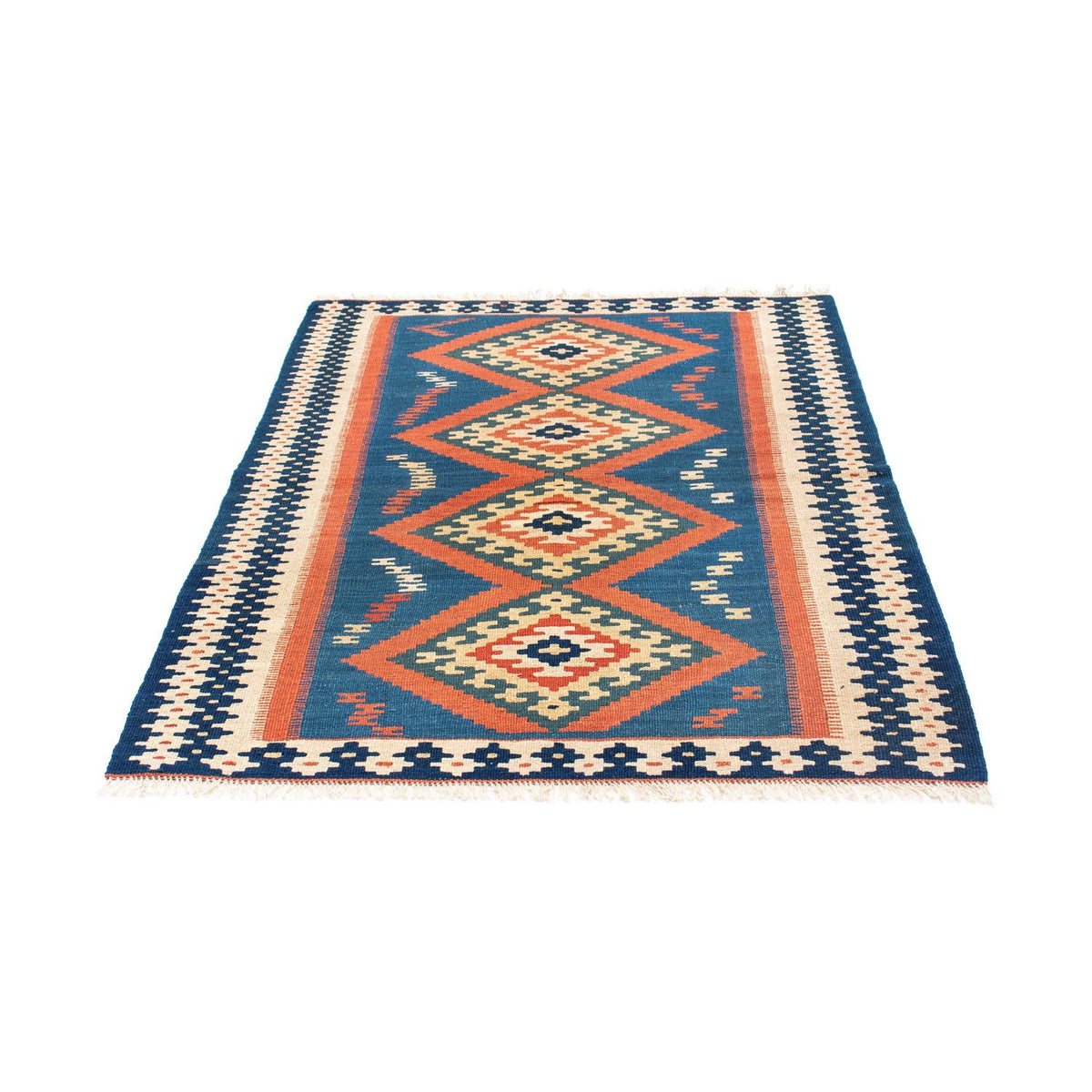 Kelim Rug - Oriental - 143 x 108 cm - blue