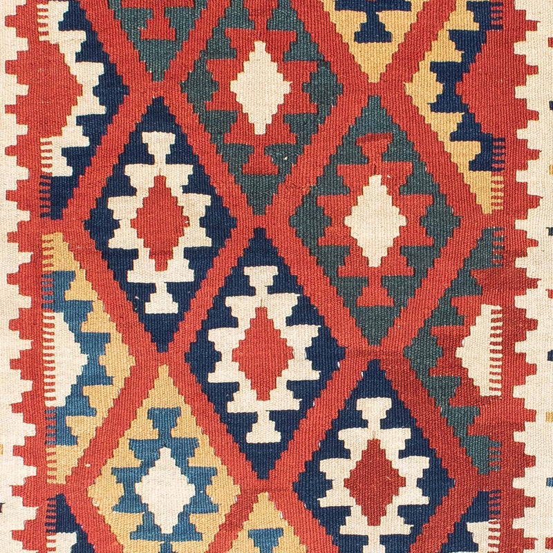 Kelim Rug - Oriental - 145 x 100 cm - red