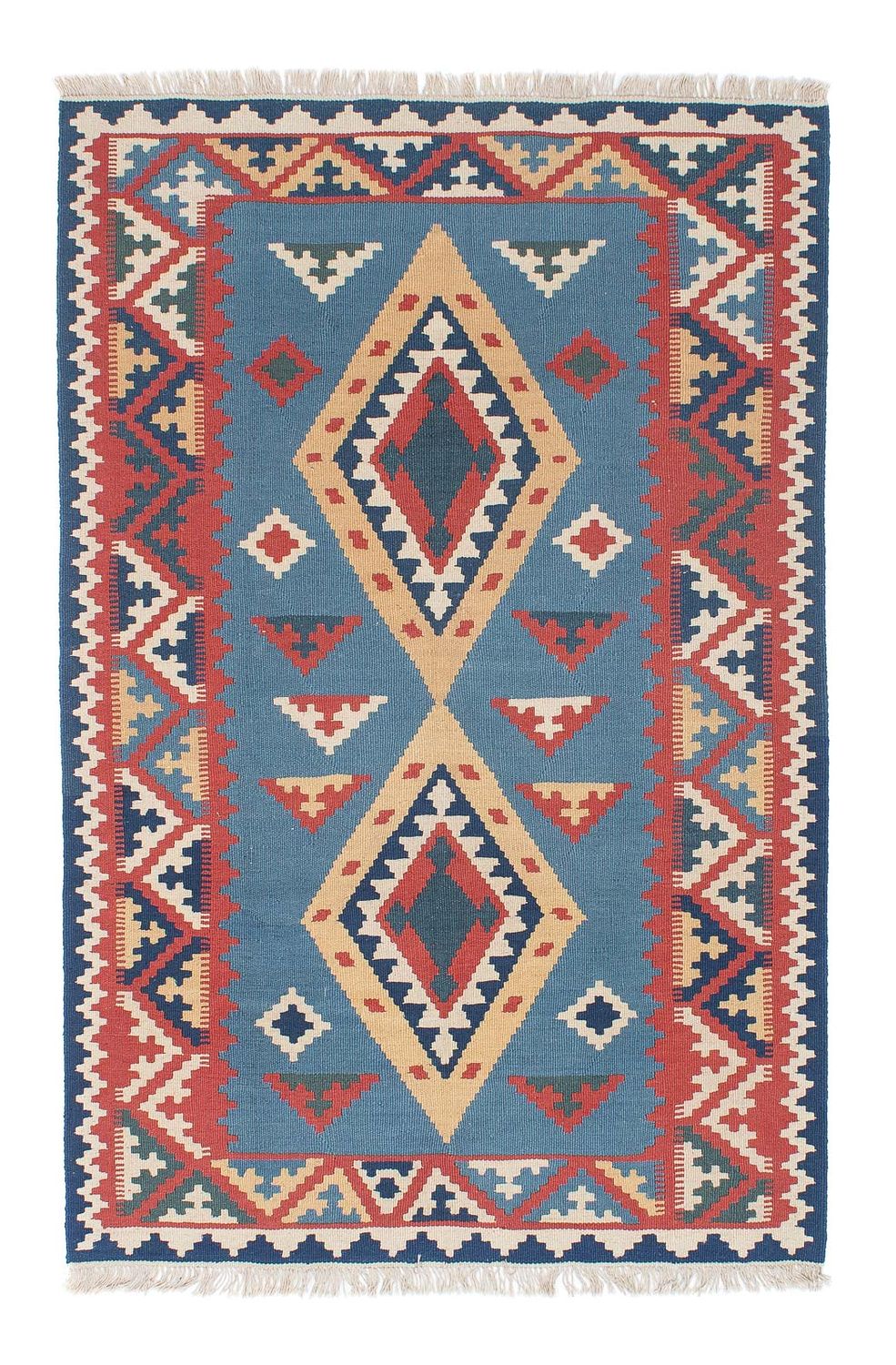 Kelim Rug - Oriental - 183 x 121 cm - blue