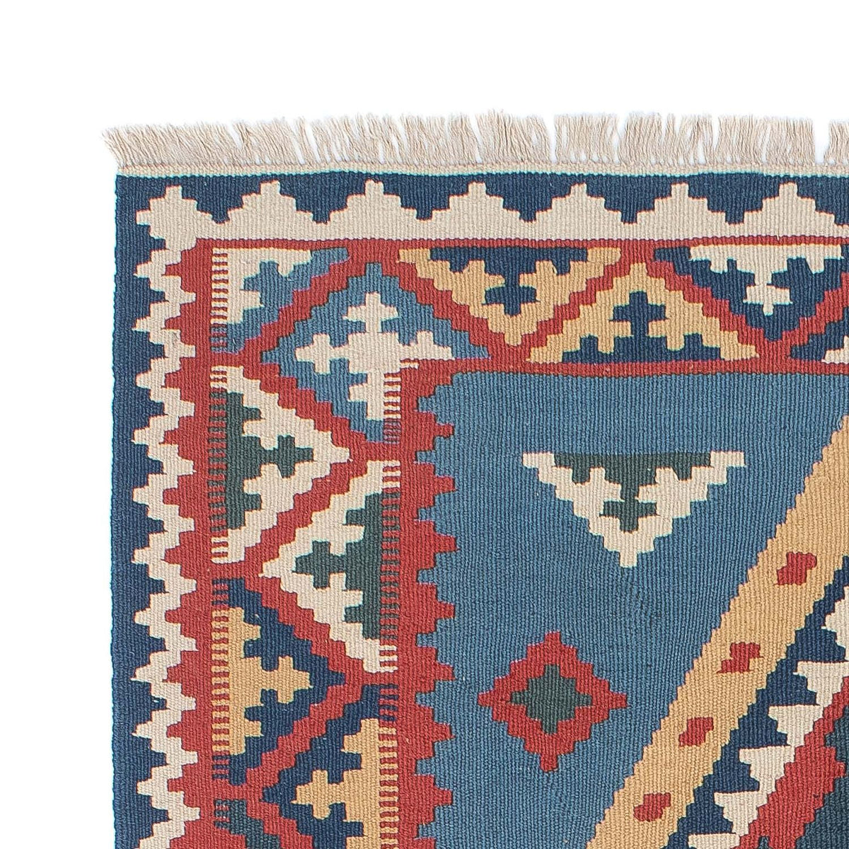 Kelim Rug - Oriental - 183 x 121 cm - blue
