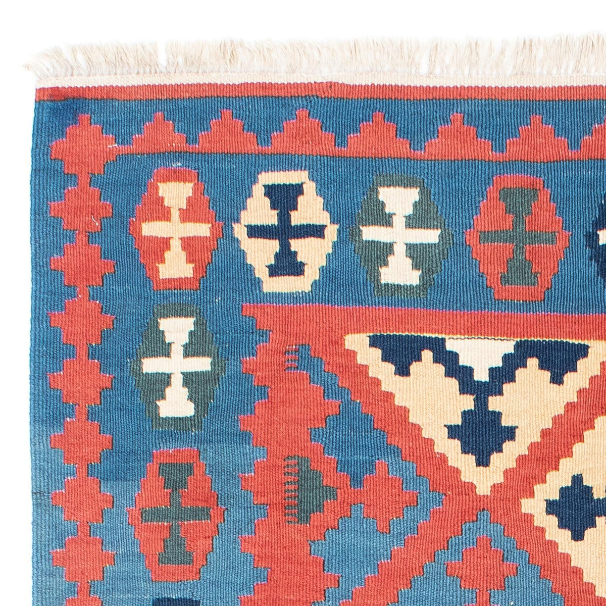 Kelim Rug - Oriental - 173 x 125 cm - red