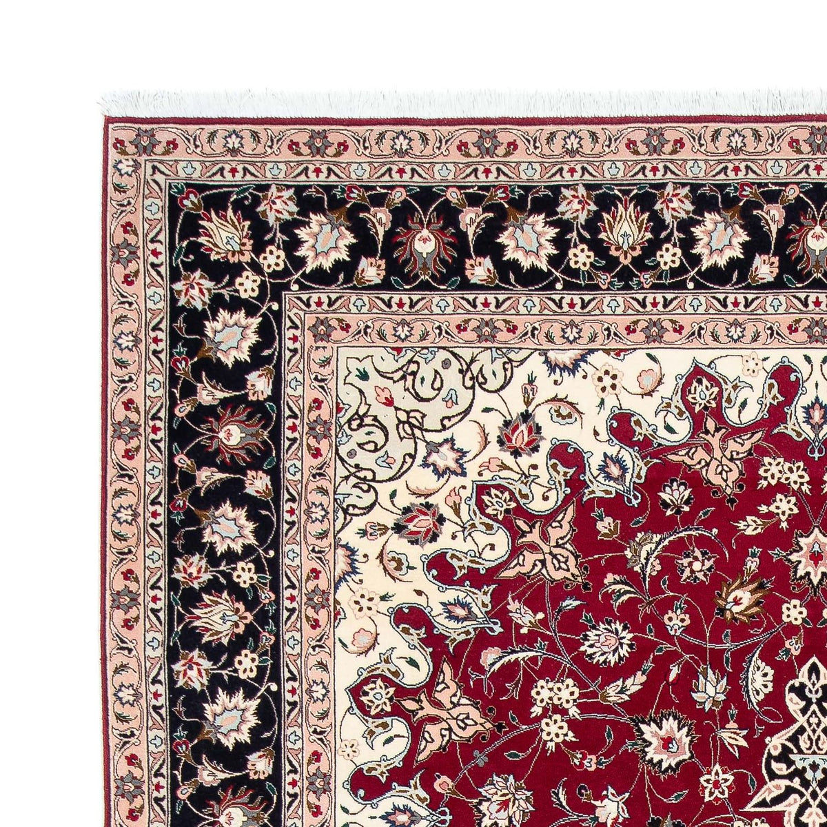 Tabriz - 50 Raj Rug 204x319cm - Persian Rugs
