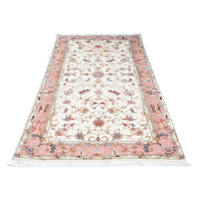 Runner Perser Rug - Tabriz - Royal - 202 x 100 cm - beige