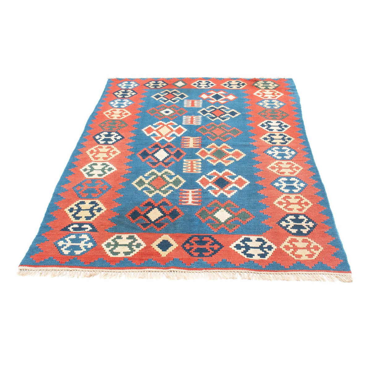 Kelim Rug - Oriental - 177 x 116 cm - blue