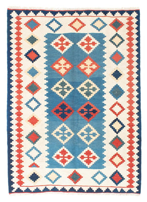 Kelim Rug - Oriental - 168 x 122 cm - blue