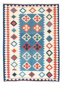 Kelim Rug - Oriental - 168 x 122 cm - blue