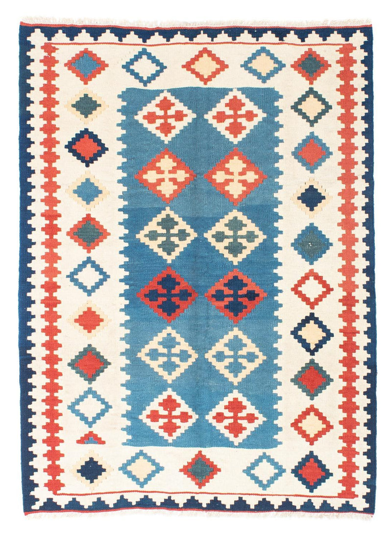 Kelim Rug - Oriental - 168 x 122 cm - blue