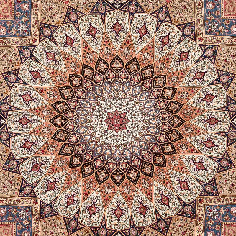 Perser Rug - Tabriz - Royal - 298 x 254 cm - multicolored