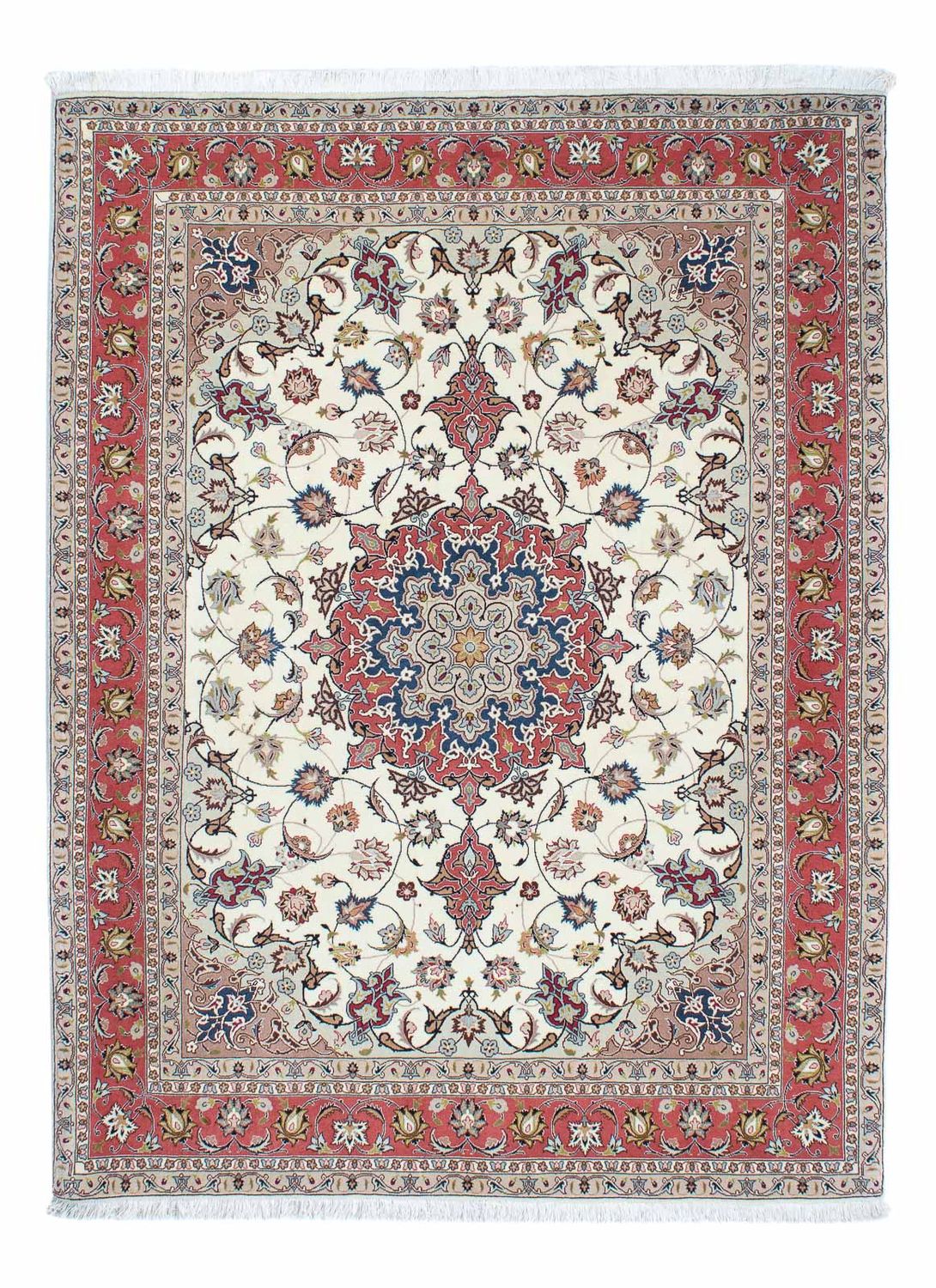 Perser Rug - Tabriz - Royal - 203 x 154 cm - beige