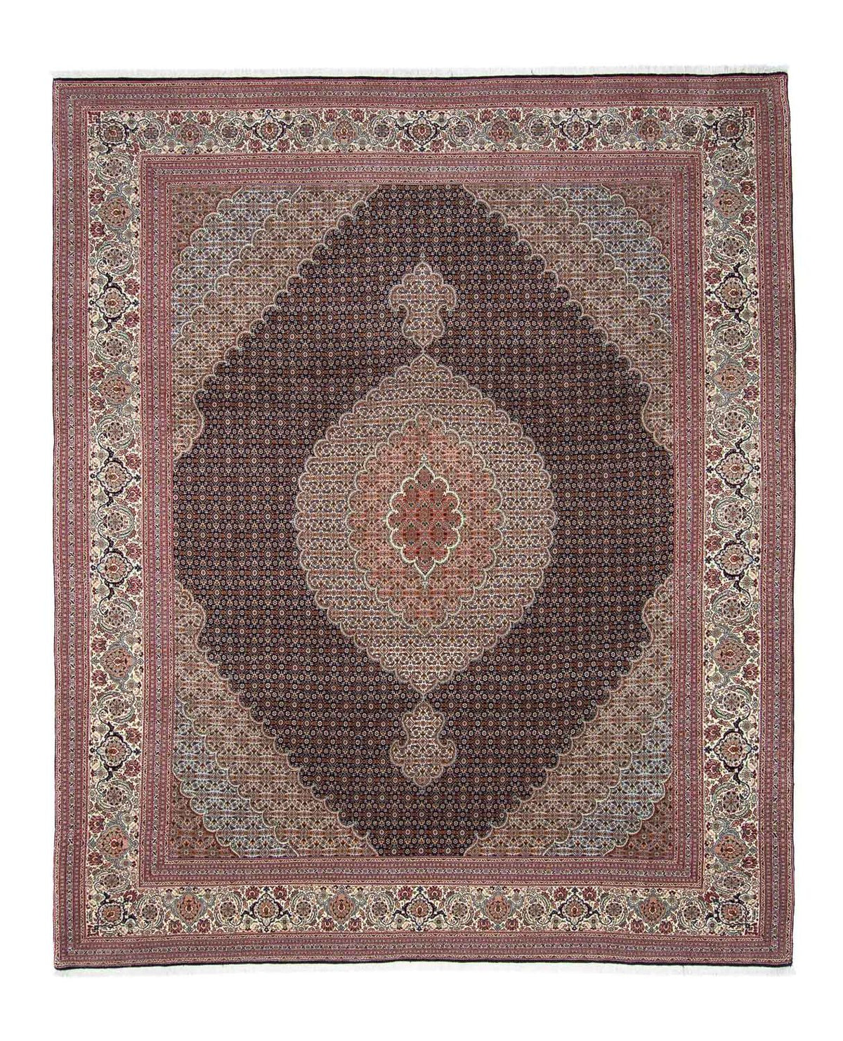 Perser Rug - Tabriz - 310 x 251 cm - light brown