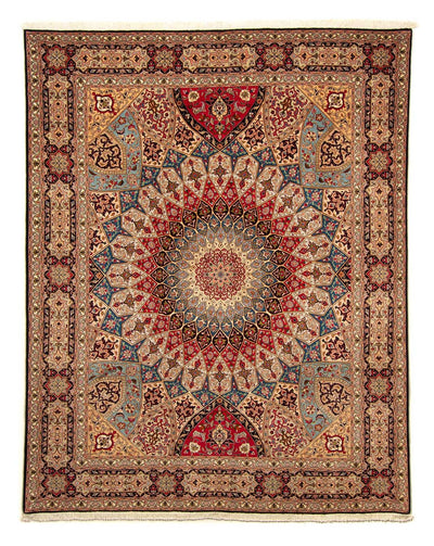 Tabriz - 50 Raj Rug 206x255cm - Persian Rugs
