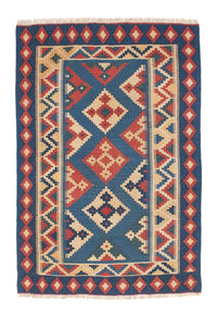 Kelim Rug - Oriental - 152 x 106 cm - multicolored