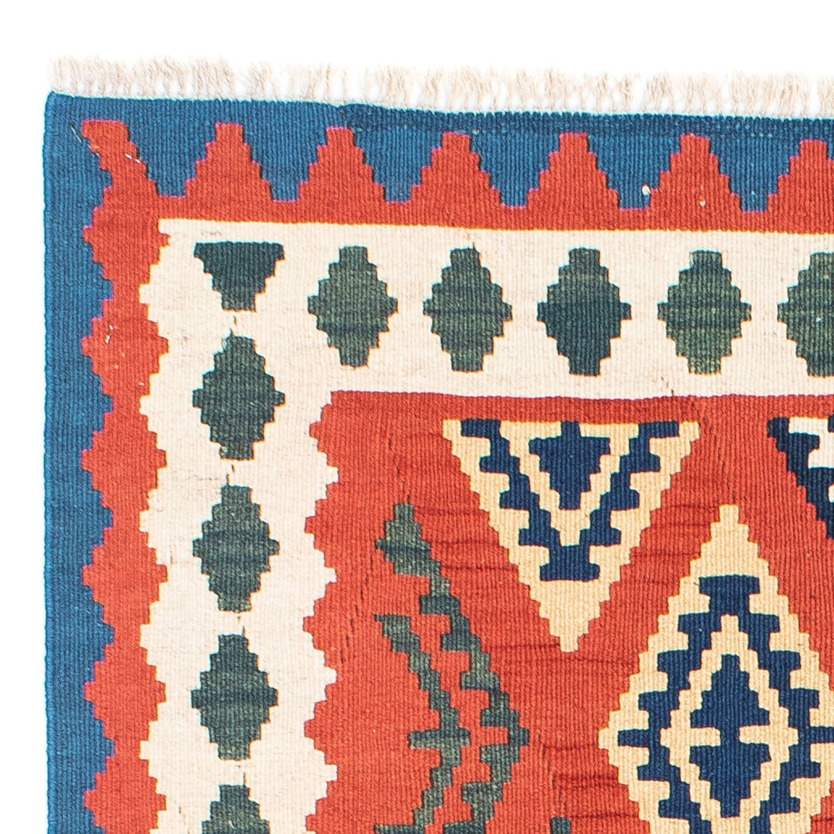 Kelim Rug - Oriental - 140 x 105 cm - red