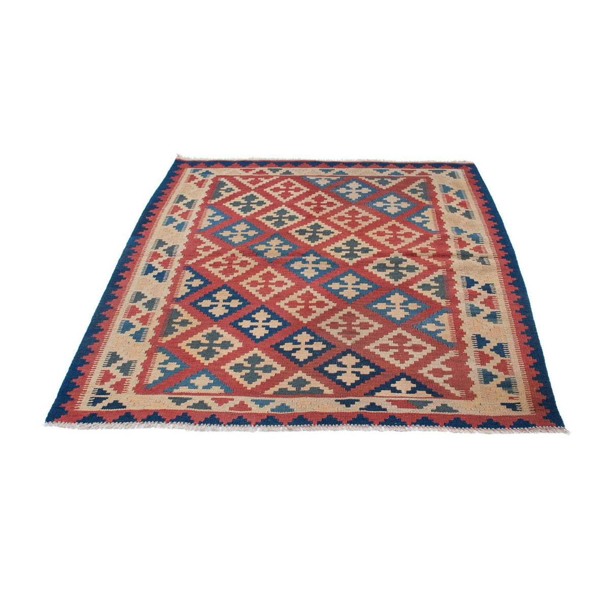 Kelim Rug - Oriental - 143 x 117 cm - multicolored